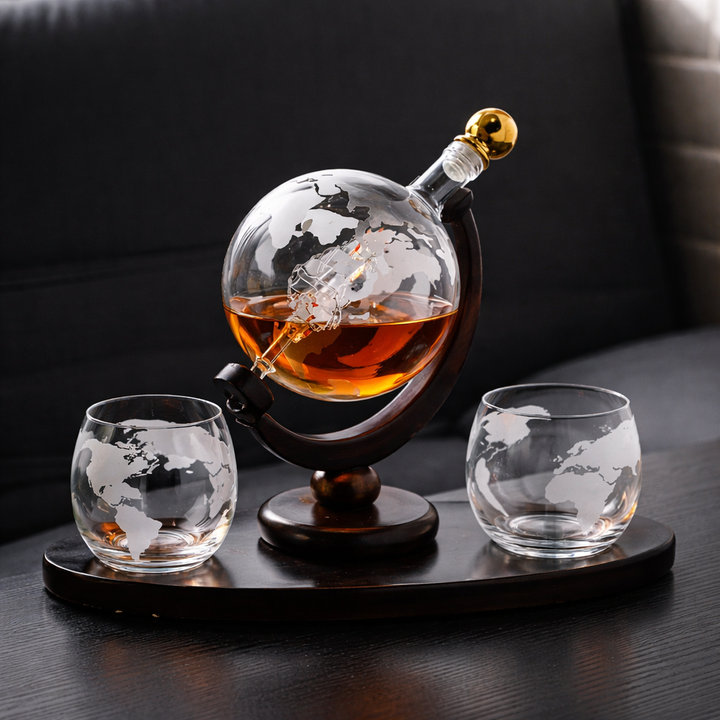 Whisky Karaffel – Verdenskart-utgave