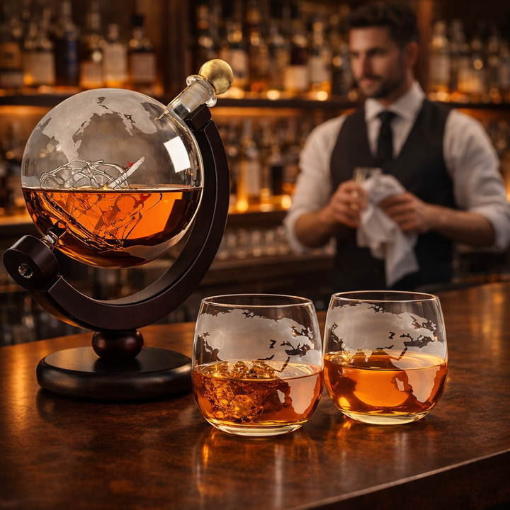Whisky Karaffel – Verdenskart-utgave