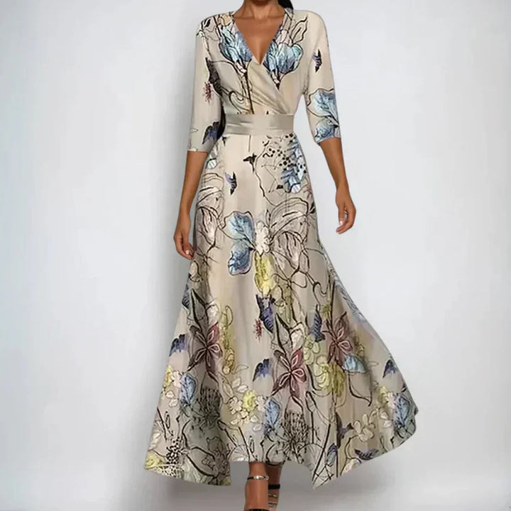 Emily | Abito Floreale Elegante