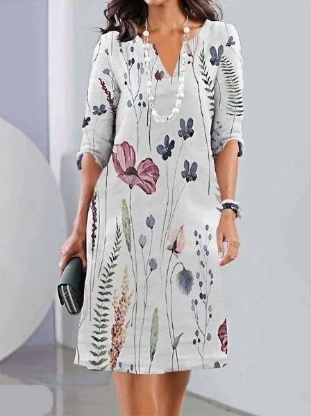 ELEANOR | ABITO FLORALE A LIVELLI