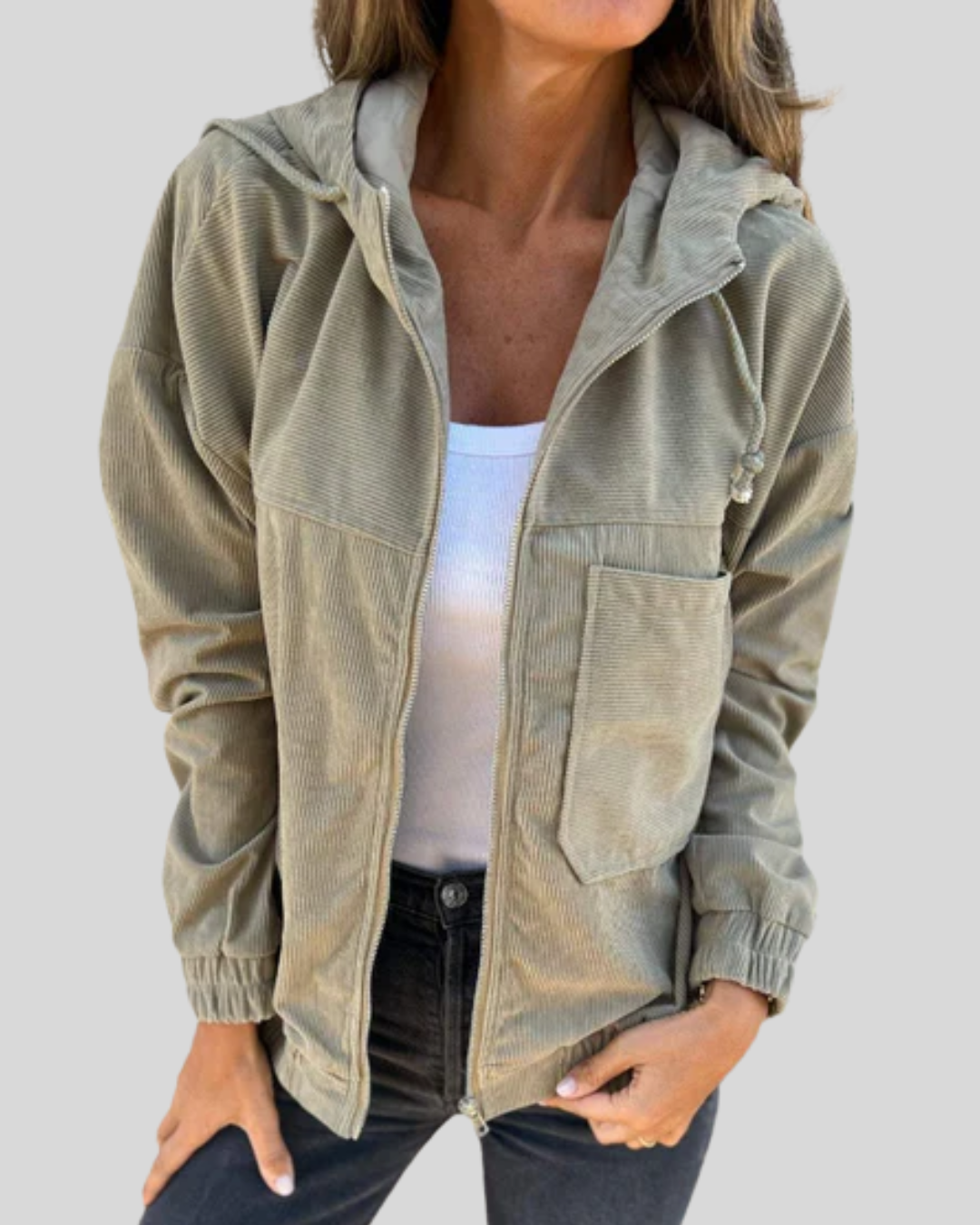 Mabel | Gilet Soft con Zip