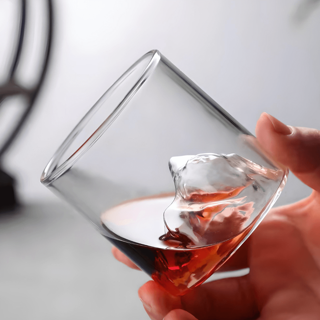 Whiskyglass i Krystall – Mount Fuji