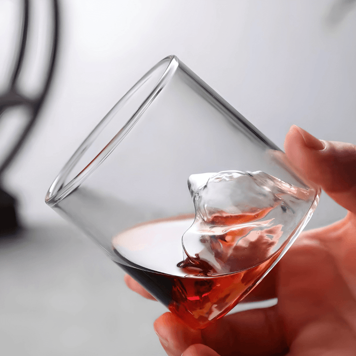 Whiskyglass i Krystall – Mount Fuji