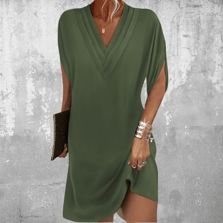 Minetta - Abito Elegante Coprente per la Pancia