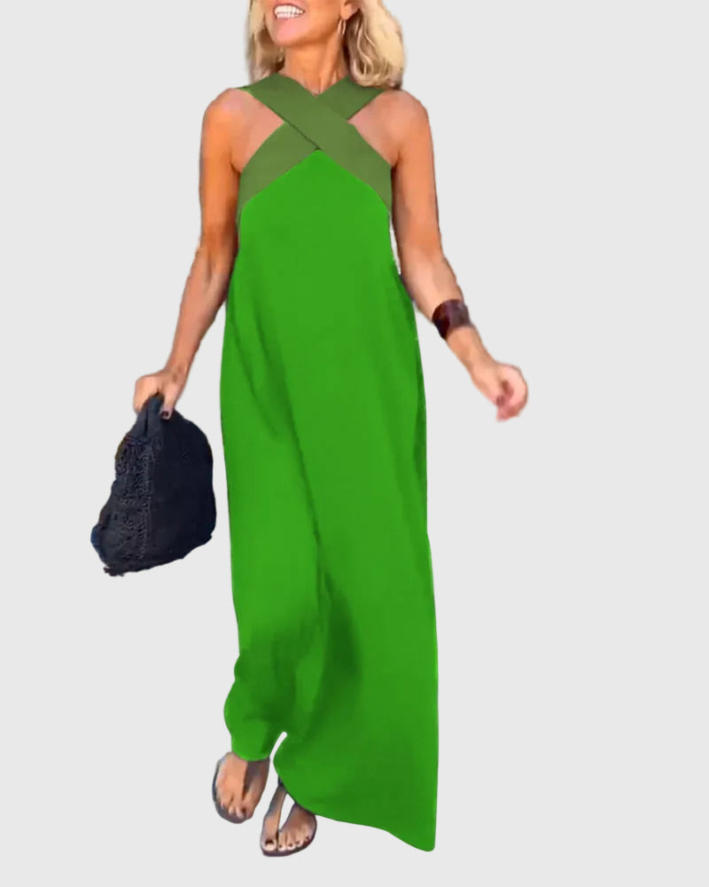 Elena | Abito Maxi Fluido ed Elegante
