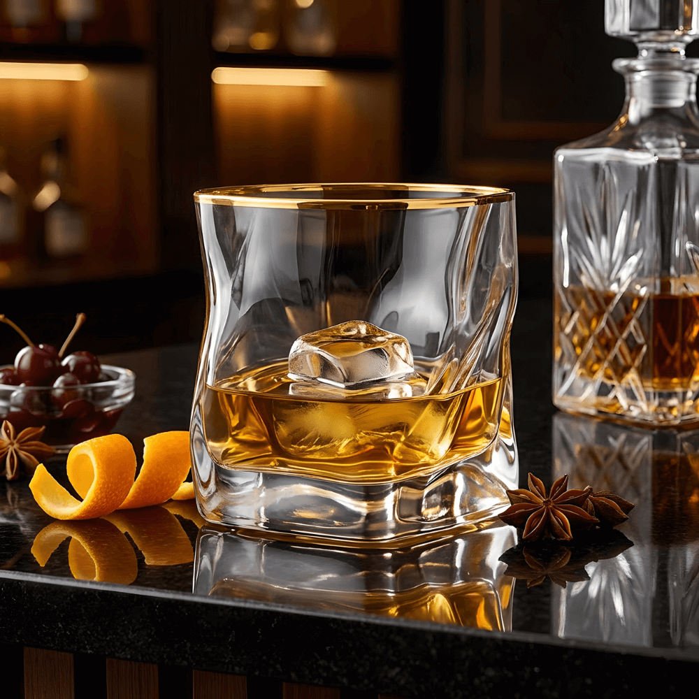 Whiskyglass i Krystall – Hoshi Gold