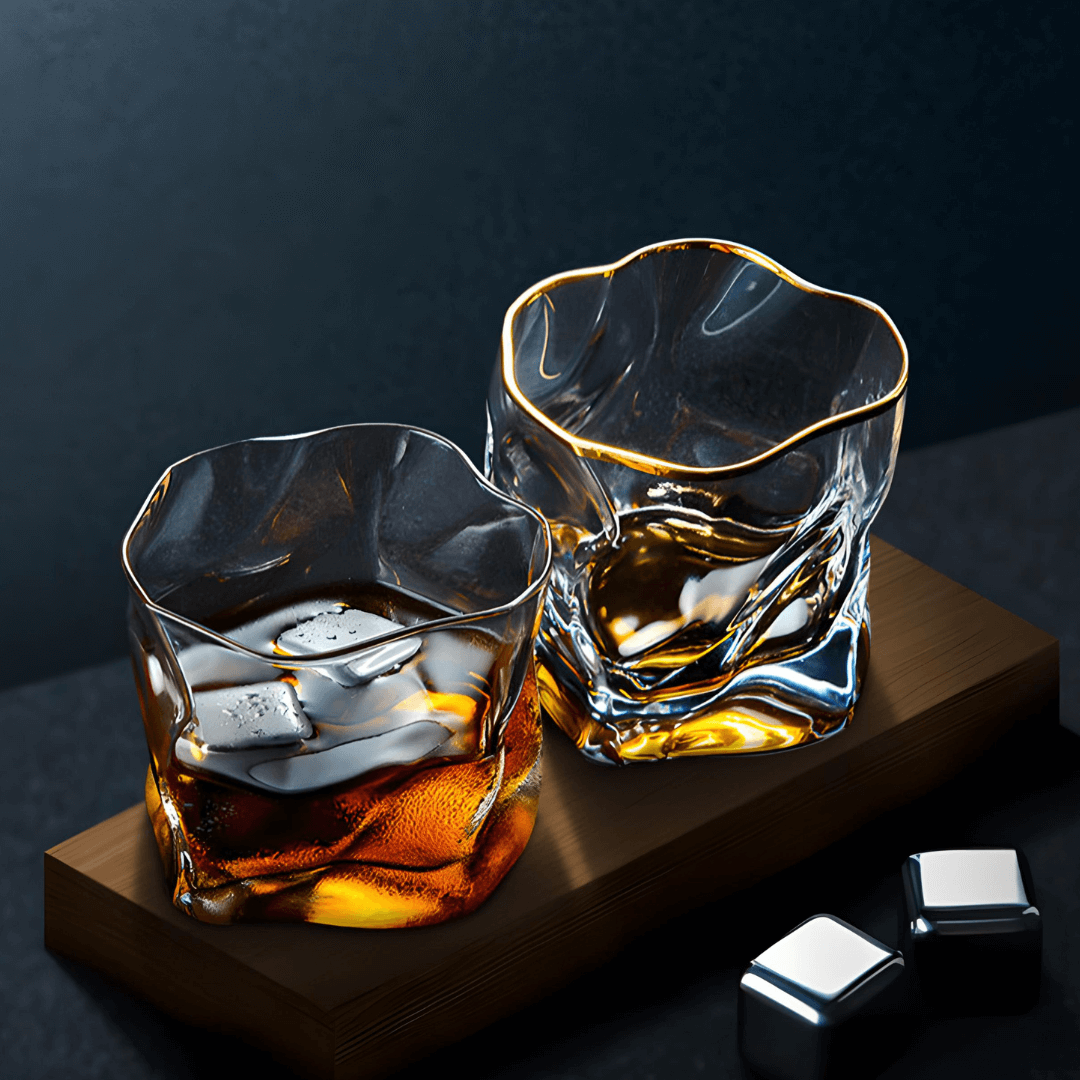 Whiskyglass i Krystall – Hoshi Gold