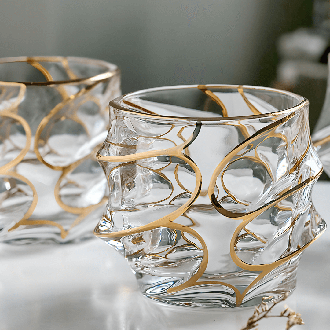 Whiskyglass i Krystall – Arashi Gold