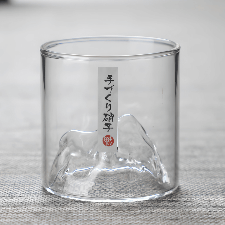Whiskyglass i Krystall – Mount Fuji