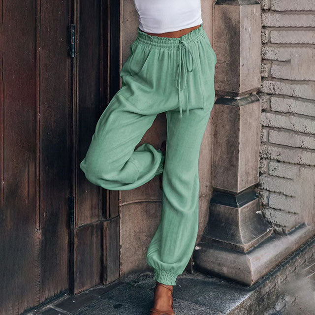 Kaeli – Pantaloni Eleganti con Cordon