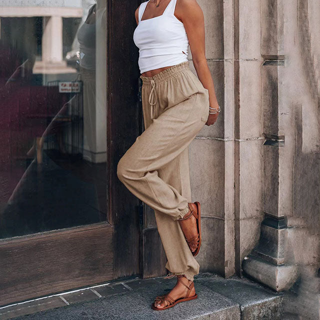 Kaeli – Pantaloni Eleganti con Cordon