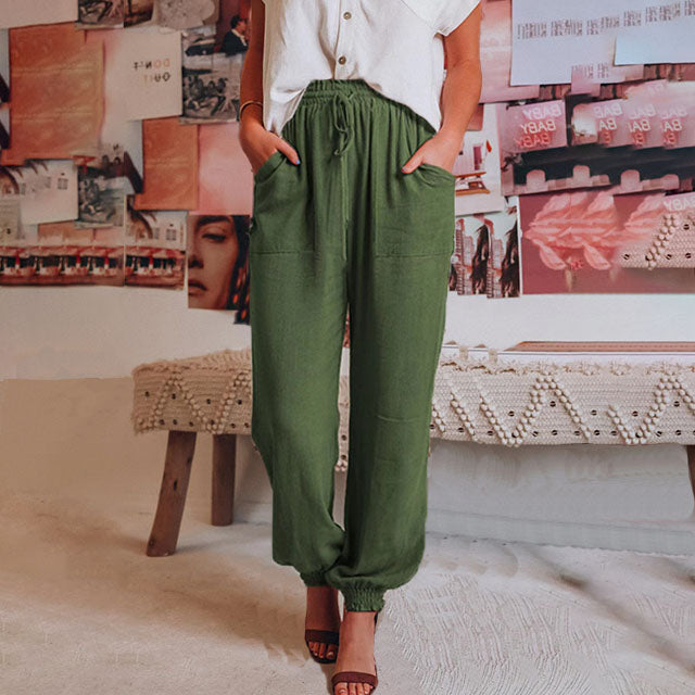 Kaeli – Pantaloni Eleganti con Cordon