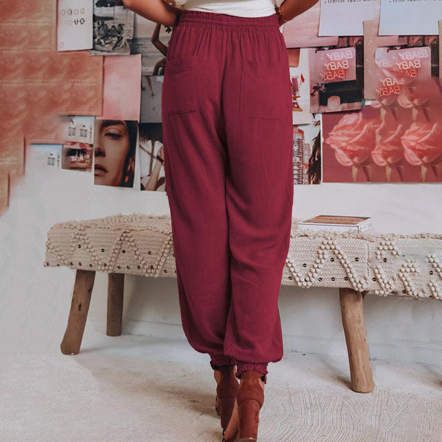 Kaeli – Pantaloni Eleganti con Cordon
