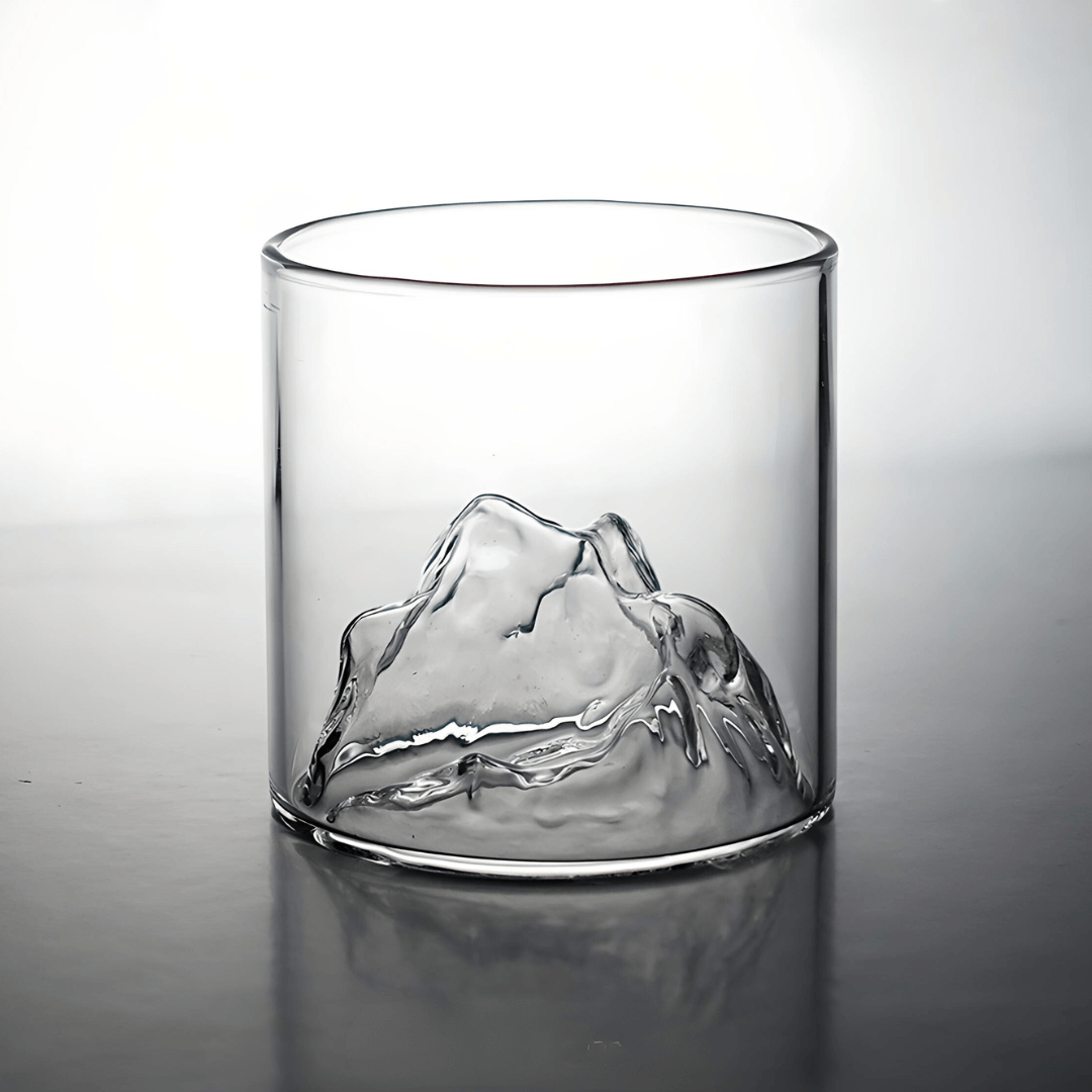 Whiskyglass i Krystall – Mount Fuji