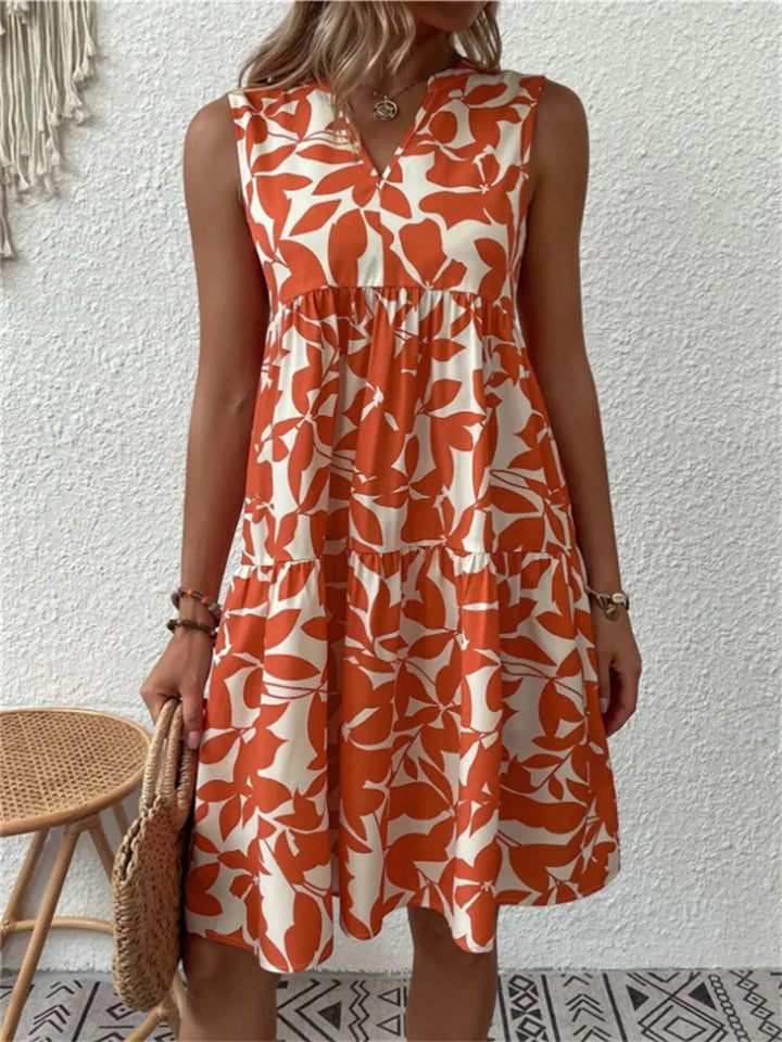 TASHA | ABITO MIDI FLUIDO ELEGANTE