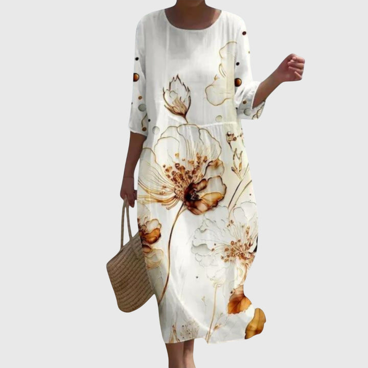 Hayley™ | Abito Maxy Floreale Elegante