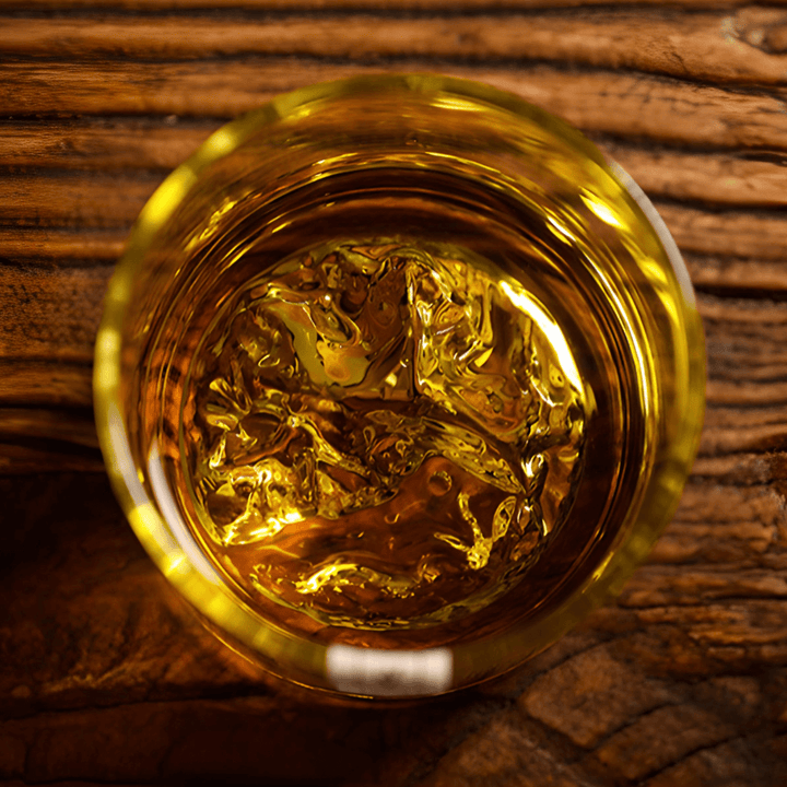 Whiskyglass i Krystall – Mount Fuji