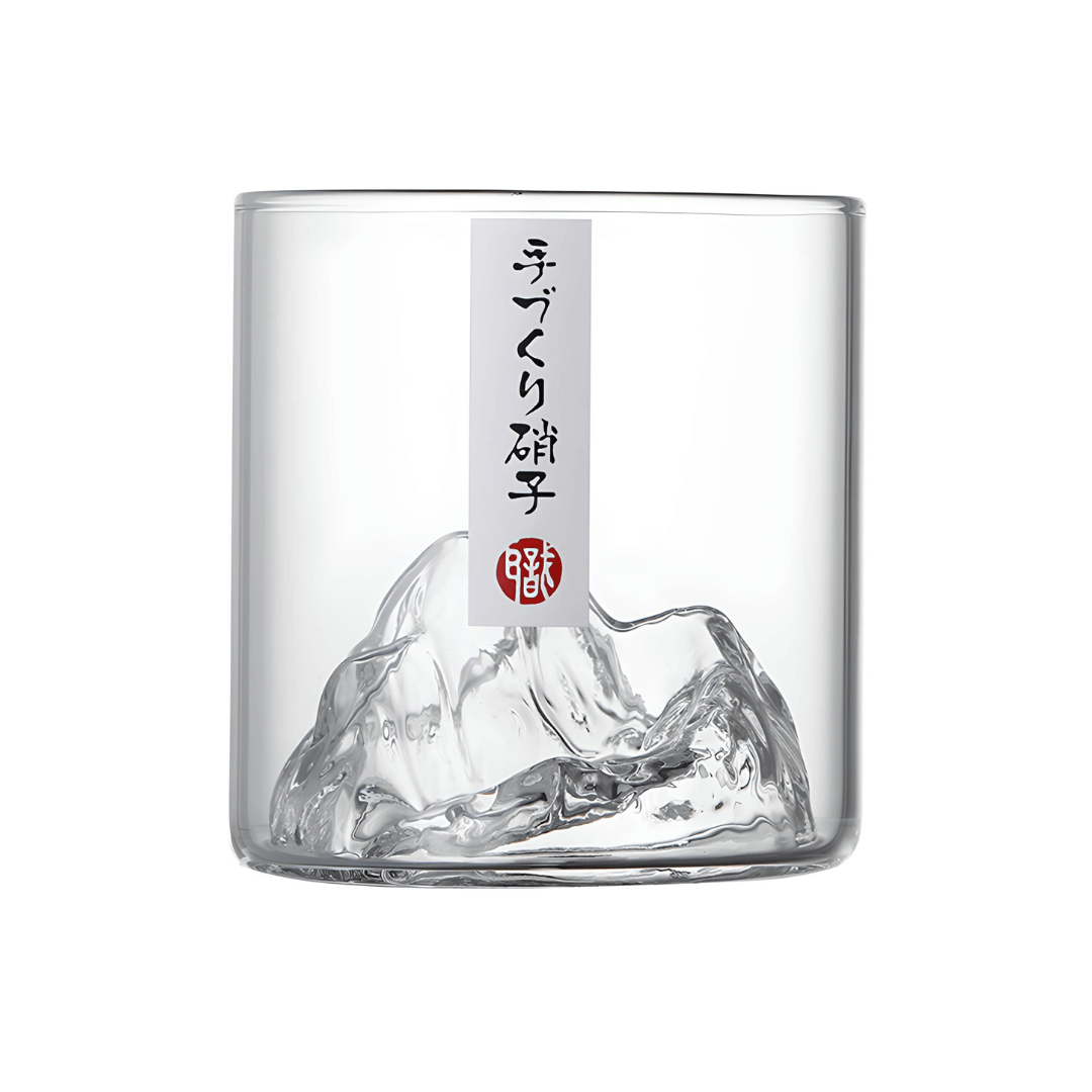 Whiskyglass i Krystall – Mount Fuji