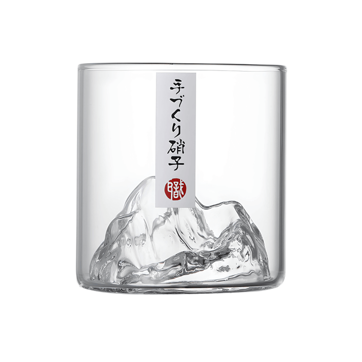 Whiskyglass i Krystall – Mount Fuji