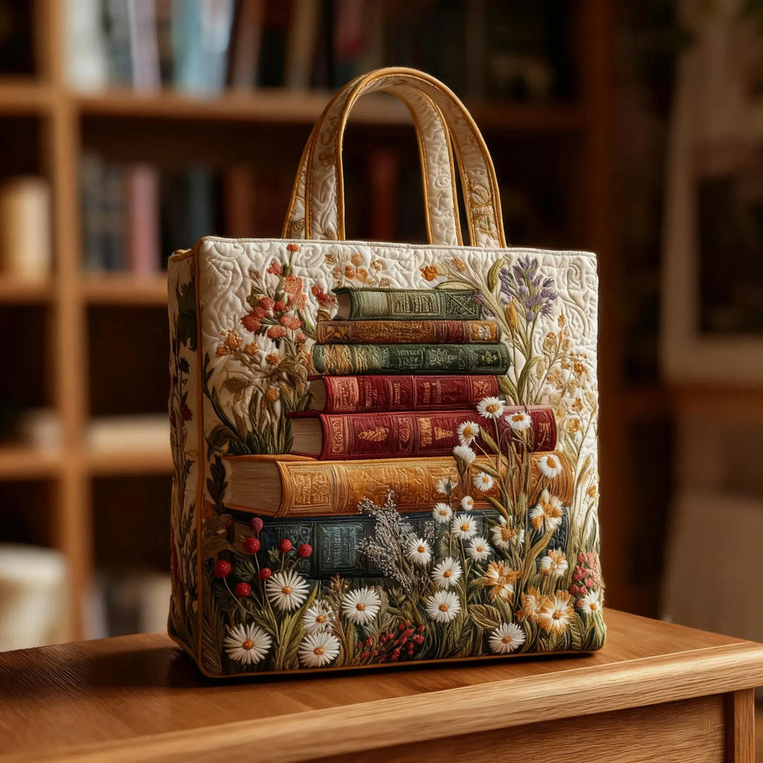 Håndlaget Veske – Blomstermotiv