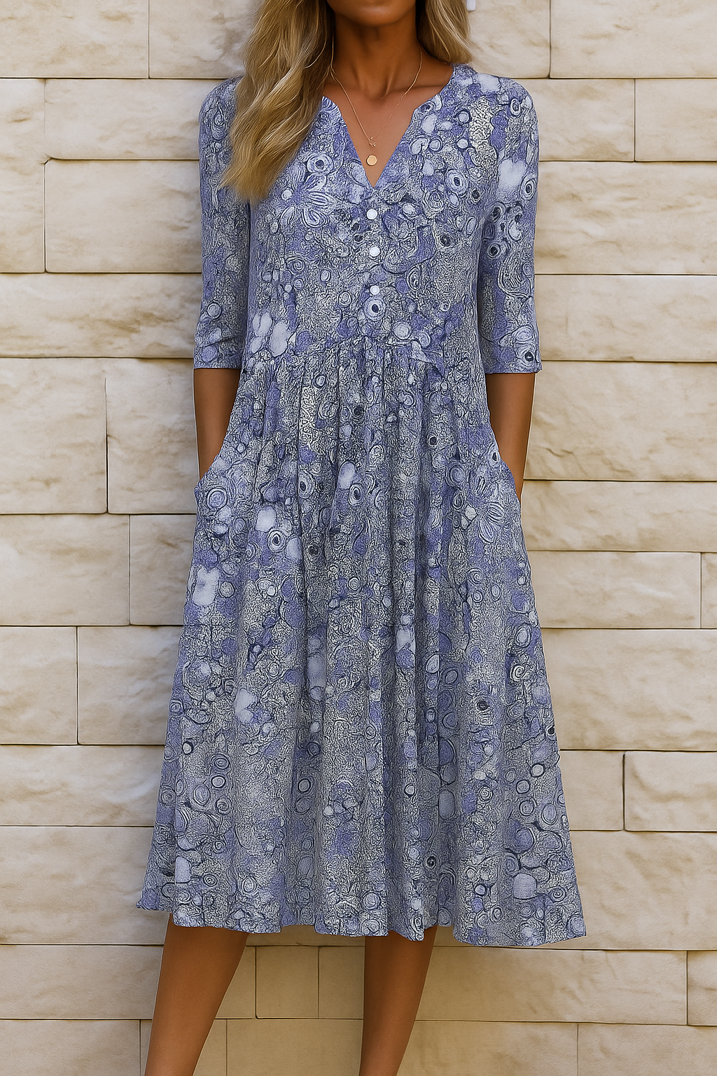 Harlow | Abito Elegante con Scollatura a V