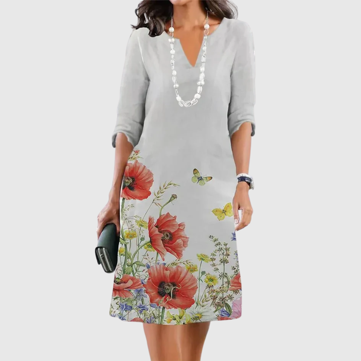 ELEANOR | ABITO FLORALE A LIVELLI