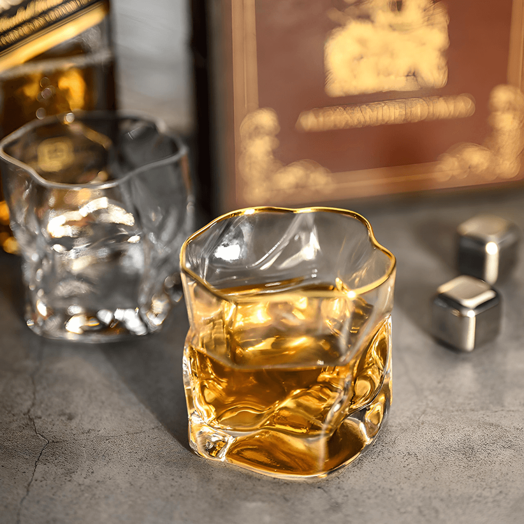 Whiskyglass i Krystall – Hoshi Gold