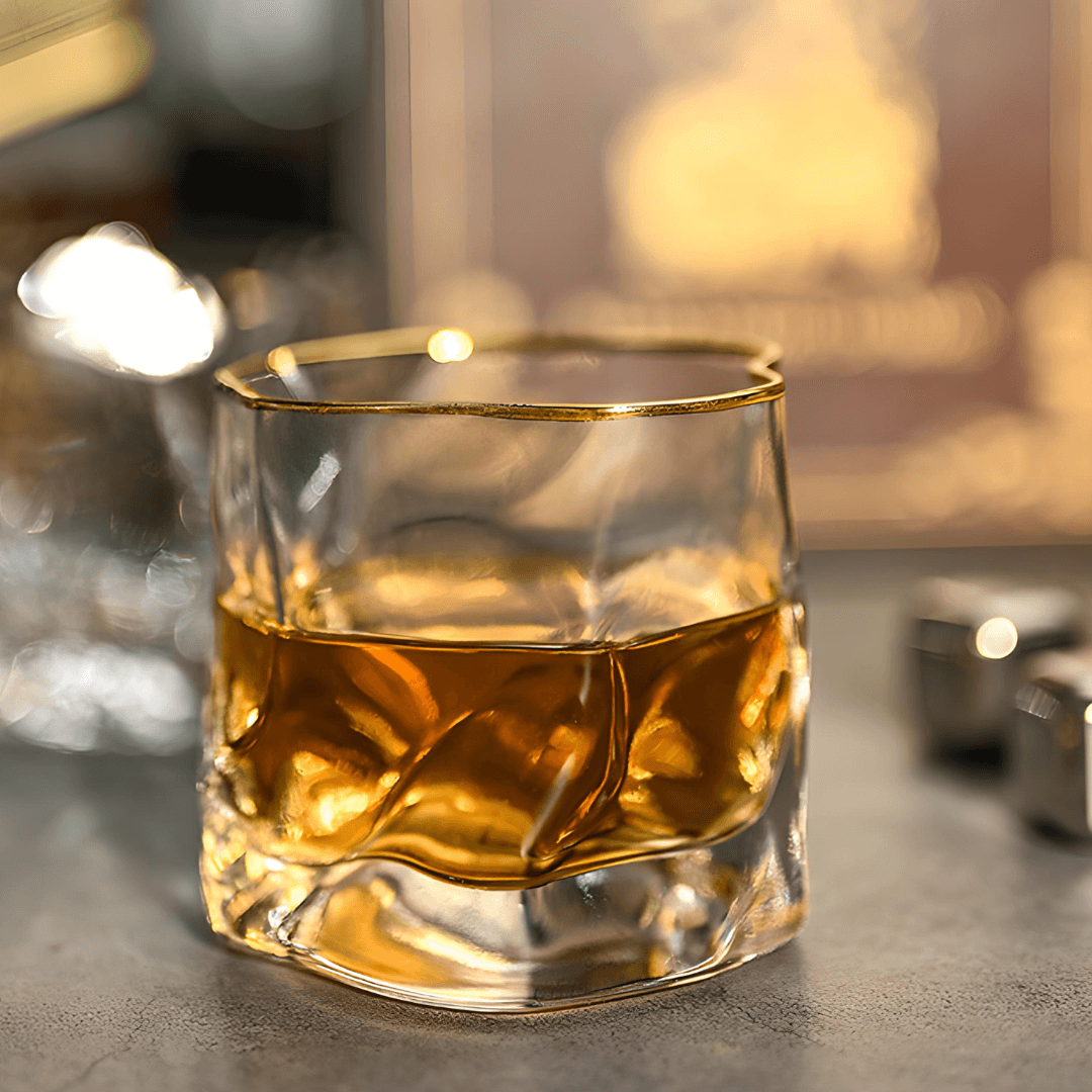Whiskyglass i Krystall – Hoshi Gold