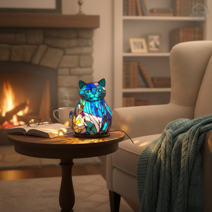 Håndlaget Lampe – Fortryllende Garfield