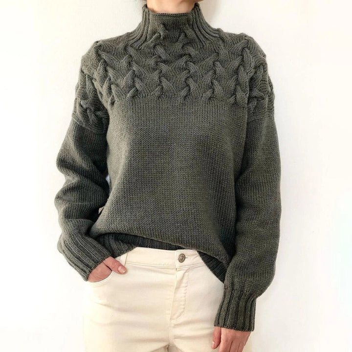 Elena | Pull Collo Alto Caldo