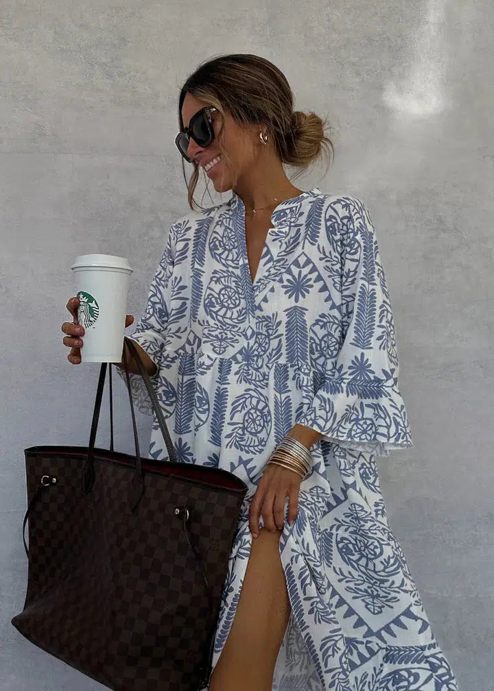 Fiorelia - Abito Tunica Bohemien Casual