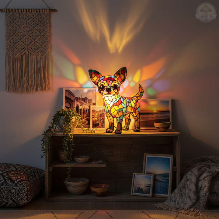 Håndlaget Lampe – Livet med en Chihuahua