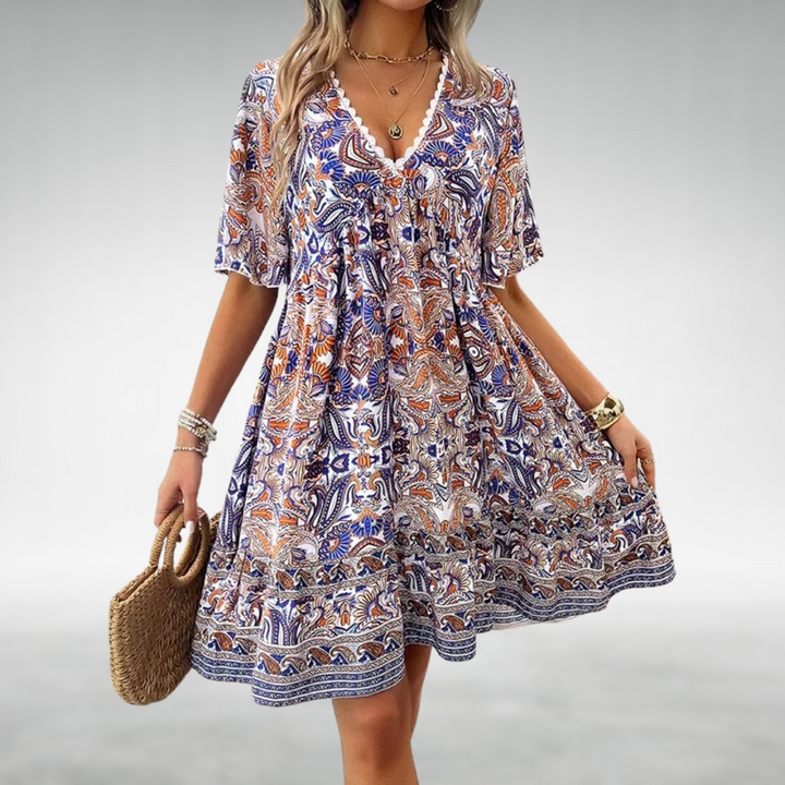 Quinley - Vestito Swing Boho