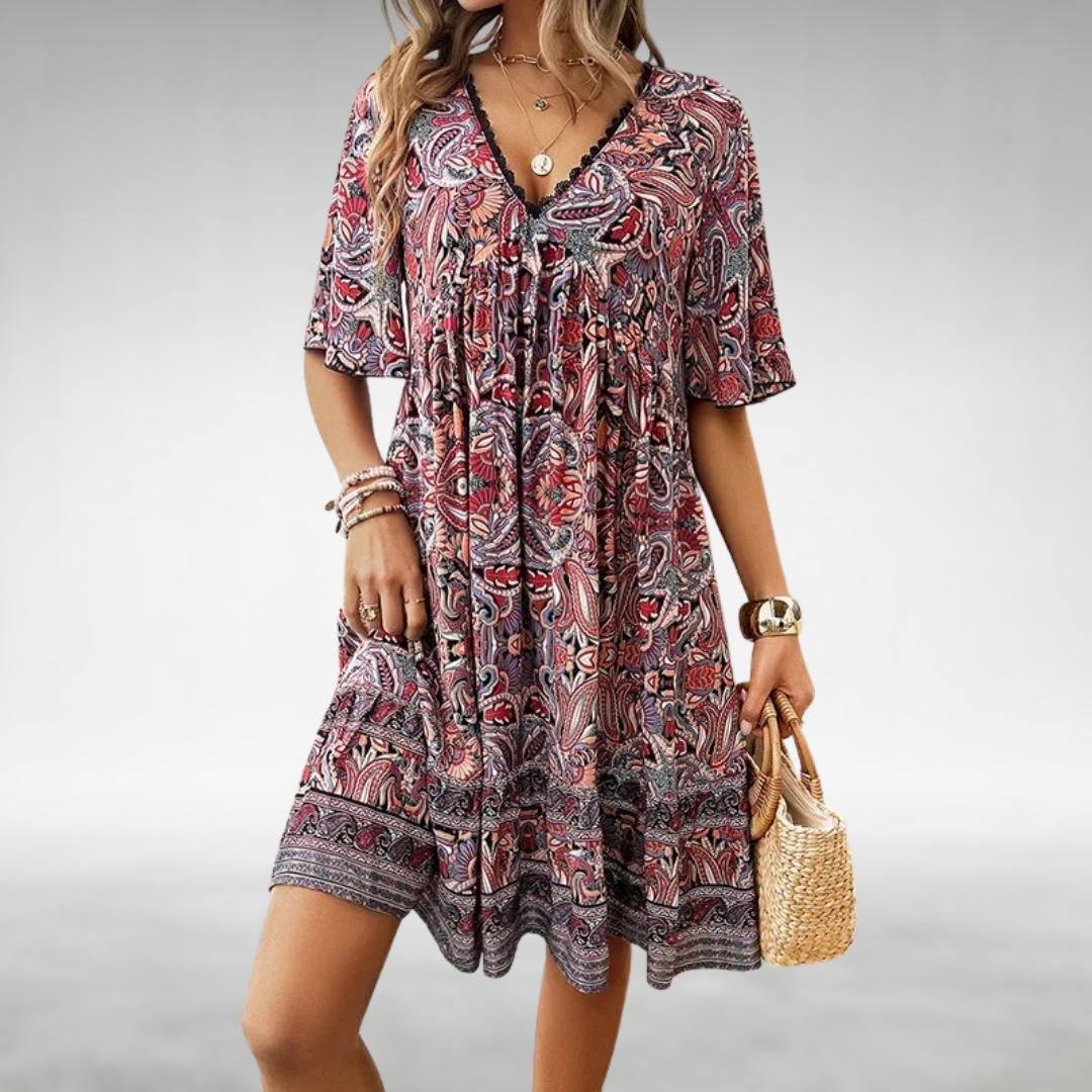 Quinley - Vestito Swing Boho