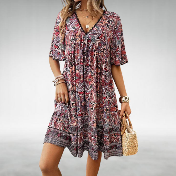 Quinley - Vestito Swing Boho