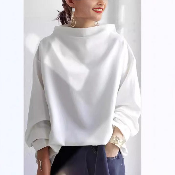 Lisa | Top casual con collo alto