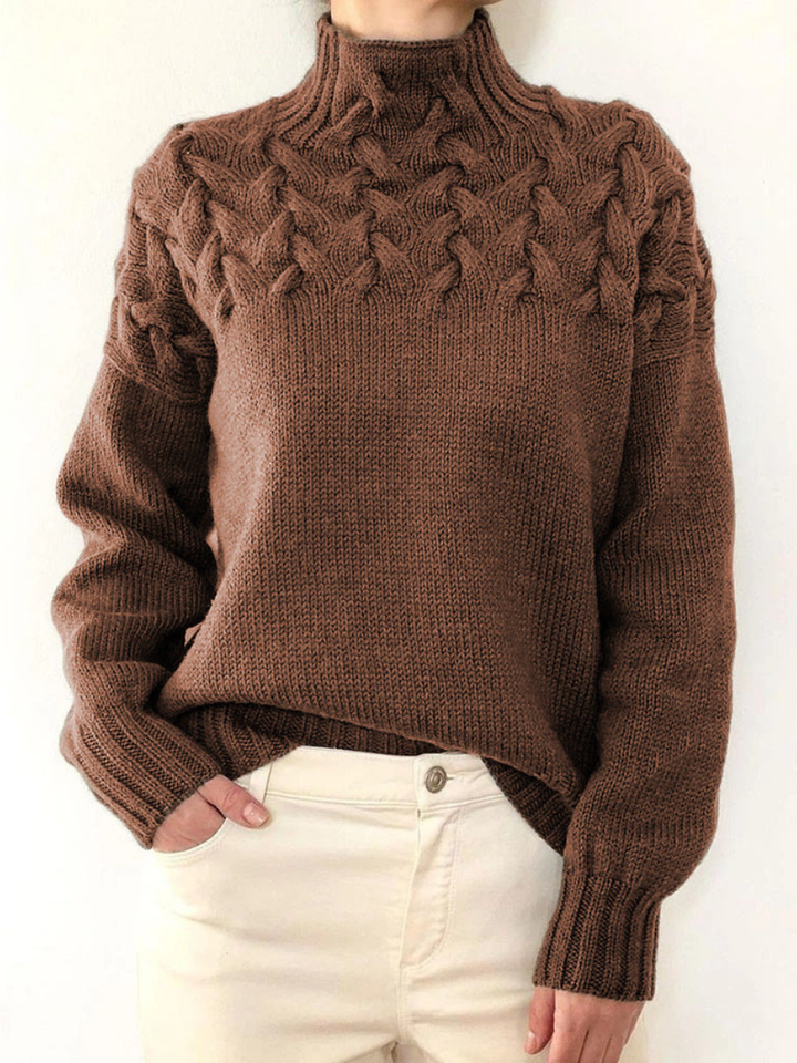 Elena | Pull Collo Alto Caldo