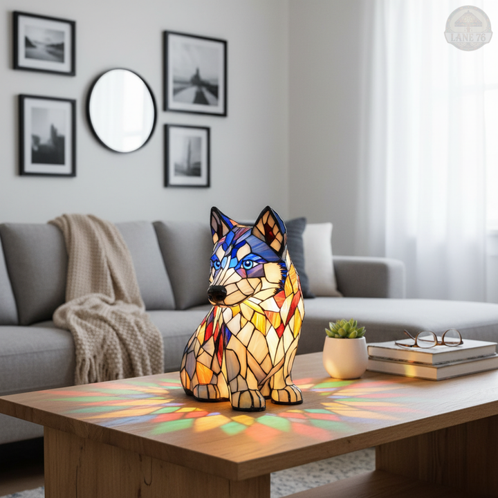 Håndlaget Lampe – Polarhusky