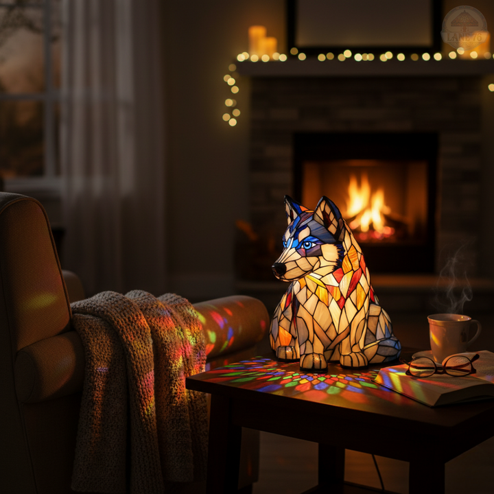 Håndlaget Lampe – Polarhusky