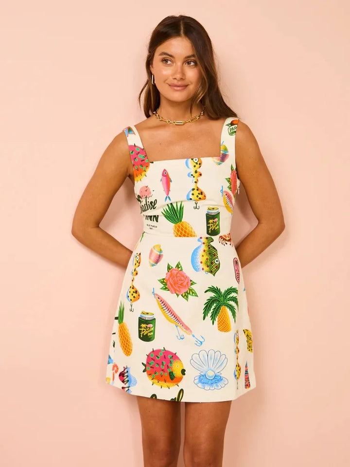 Azalea - Vestito Tropicale Delizioso