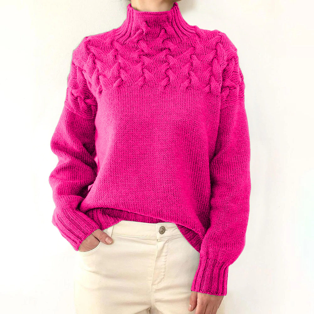 Elena | Pull Collo Alto Caldo