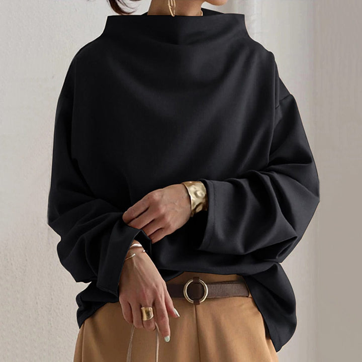 Lisa | Top casual con collo alto