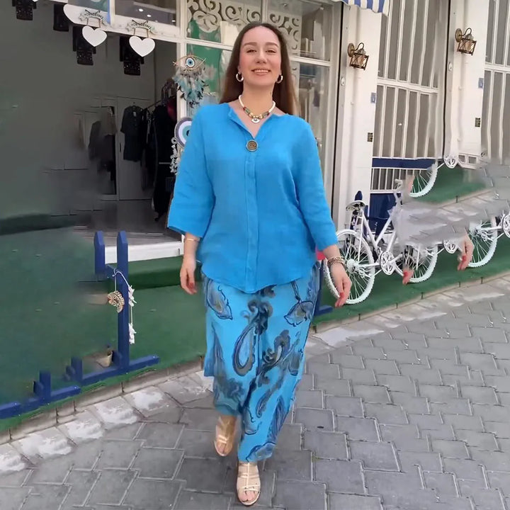 Flavia - Completo Boho Elegante