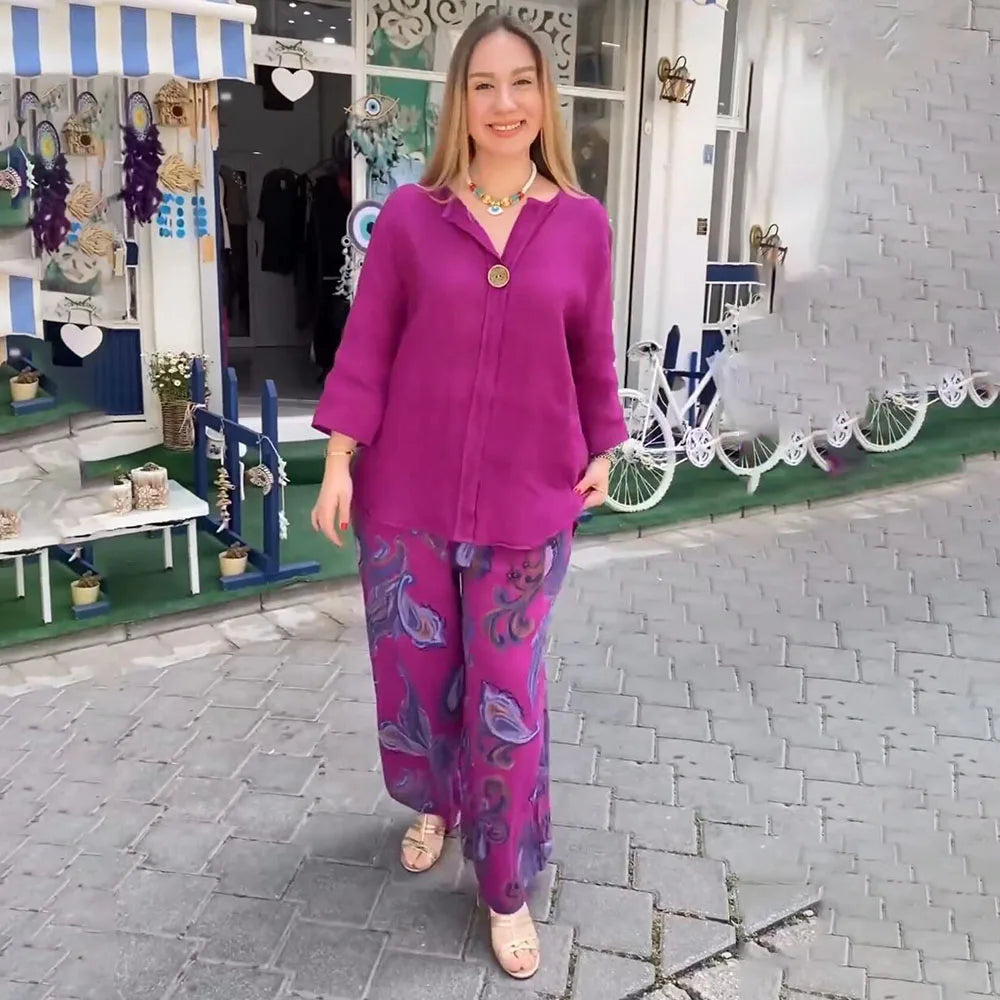 Flavia - Completo Boho Elegante