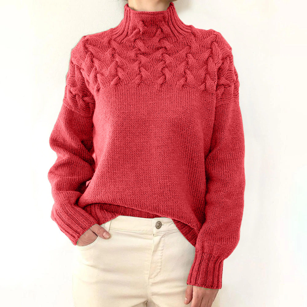 Elena | Pull Collo Alto Caldo