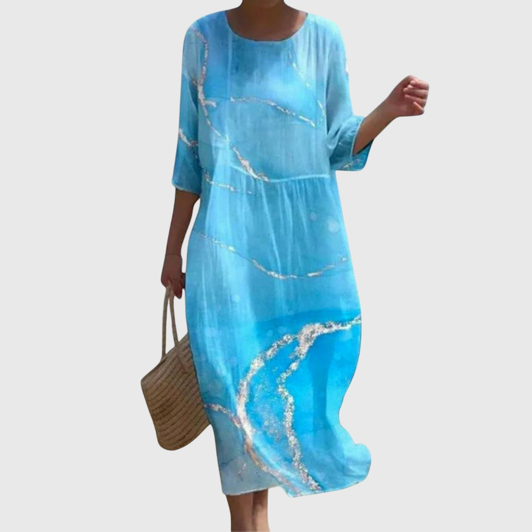 Hayley™ | Abito Maxy Floreale Elegante