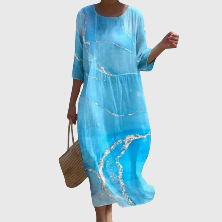 Hayley™ | Abito Maxy Floreale Elegante