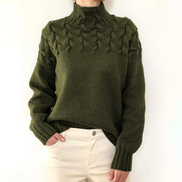 Elena | Pull Collo Alto Caldo