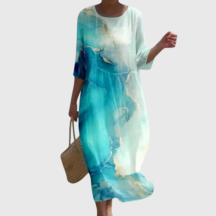 Hayley™ | Abito Maxy Floreale Elegante