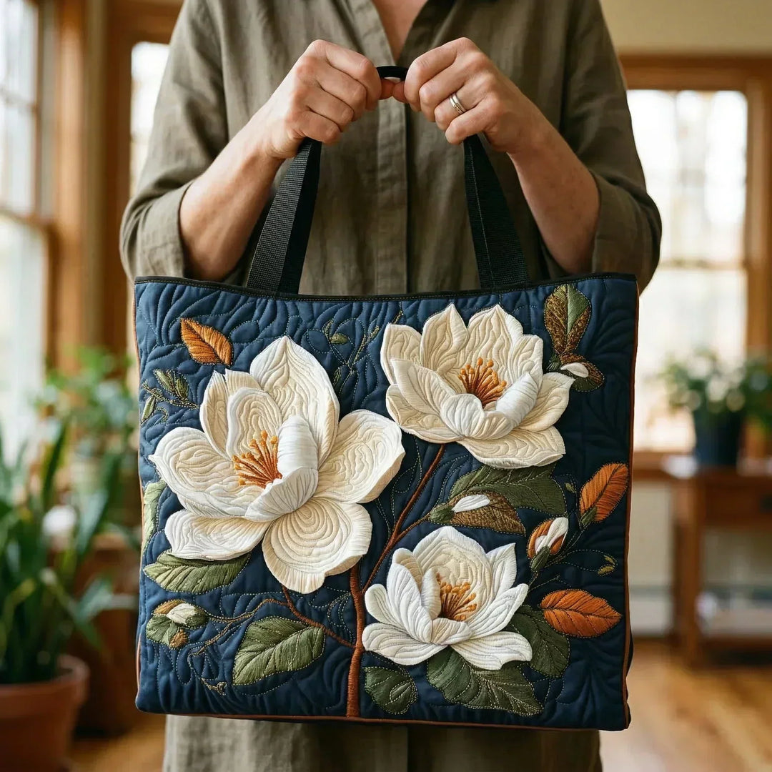 Håndlaget Veske – Delikat Magnolia